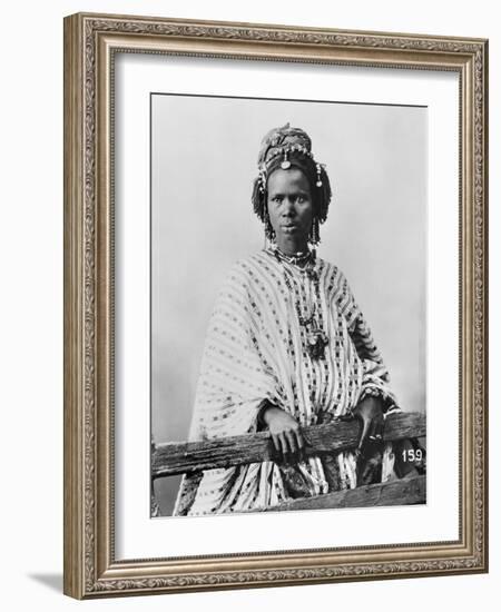 Senegalese Woman,circa 1900-null-Framed Giclee Print