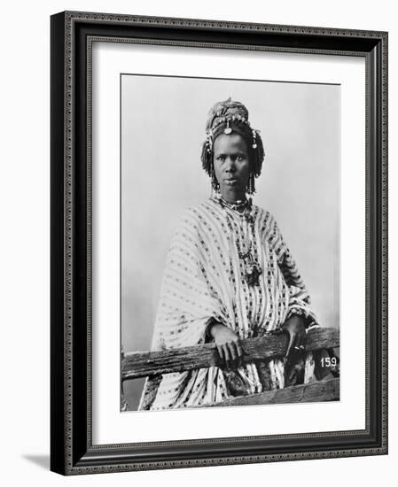 Senegalese Woman,circa 1900-null-Framed Giclee Print