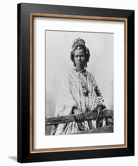 Senegalese Woman,circa 1900-null-Framed Giclee Print