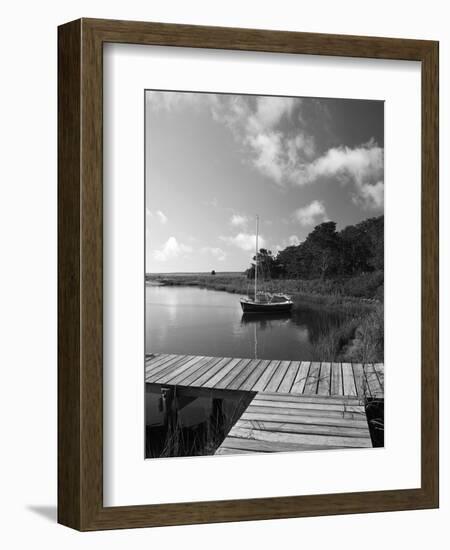 Sengekontacket Pond, Oak Bluffs, Martha's Vineyard, Massachusetts, USA-Walter Bibikow-Framed Photographic Print