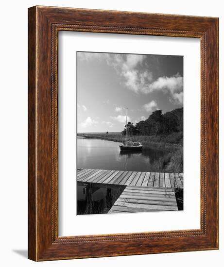 Sengekontacket Pond, Oak Bluffs, Martha's Vineyard, Massachusetts, USA-Walter Bibikow-Framed Photographic Print