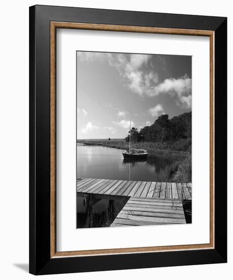 Sengekontacket Pond, Oak Bluffs, Martha's Vineyard, Massachusetts, USA-Walter Bibikow-Framed Photographic Print