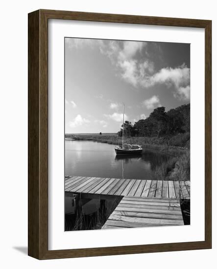 Sengekontacket Pond, Oak Bluffs, Martha's Vineyard, Massachusetts, USA-Walter Bibikow-Framed Photographic Print