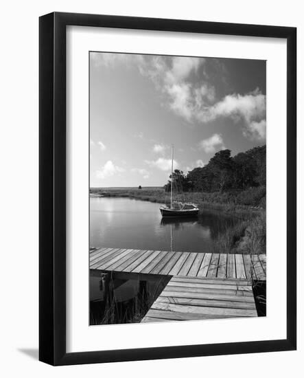 Sengekontacket Pond, Oak Bluffs, Martha's Vineyard, Massachusetts, USA-Walter Bibikow-Framed Photographic Print