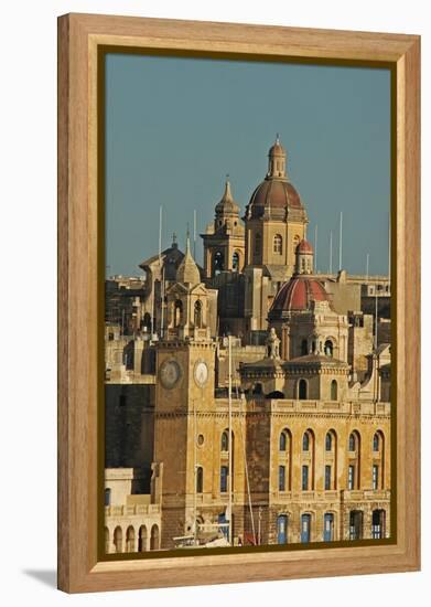 Senglea Town from the Harbour, Valletta, Malta-null-Framed Premier Image Canvas