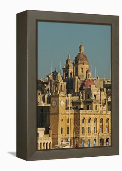 Senglea Town from the Harbour, Valletta, Malta-null-Framed Premier Image Canvas