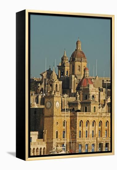 Senglea Town from the Harbour, Valletta, Malta-null-Framed Premier Image Canvas