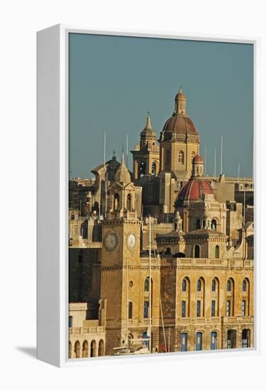 Senglea Town from the Harbour, Valletta, Malta-null-Framed Premier Image Canvas