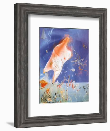 Senicitas-Salvador Dalí-Framed Art Print