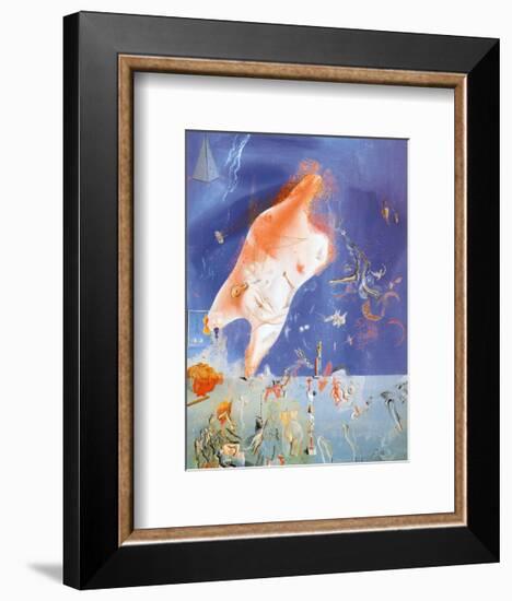 Senicitas-Salvador Dalí-Framed Art Print