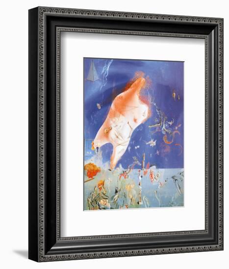 Senicitas-Salvador Dalí-Framed Art Print