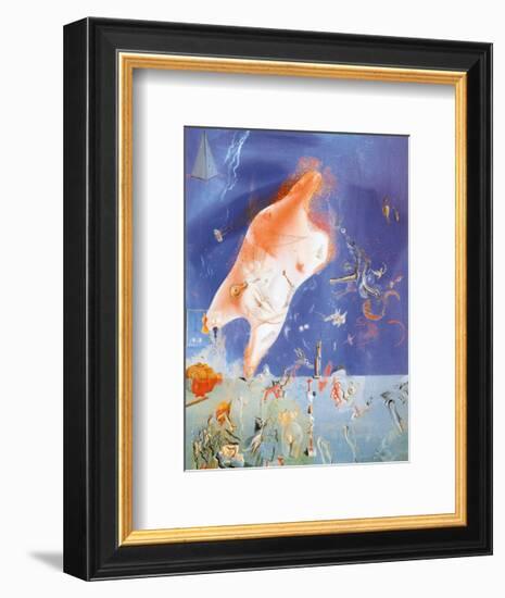 Senicitas-Salvador Dalí-Framed Art Print