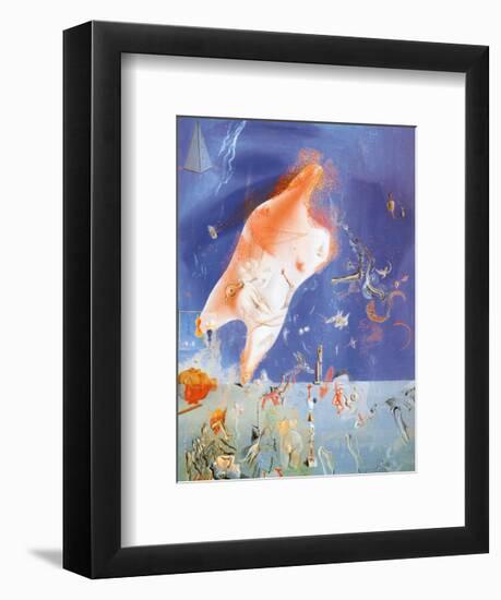 Senicitas-Salvador Dalí-Framed Art Print