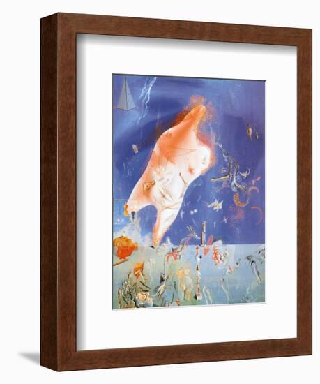 Senicitas-Salvador Dalí-Framed Art Print