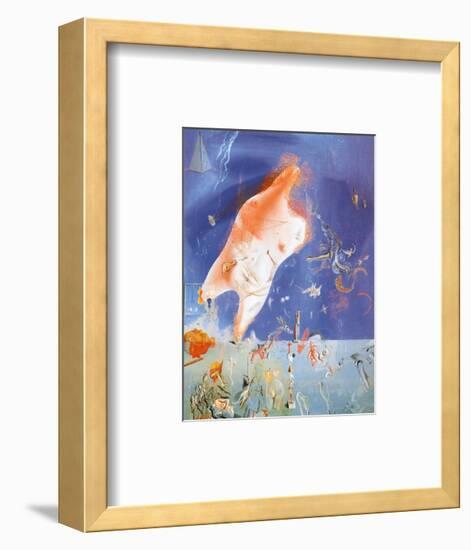 Senicitas-Salvador Dalí-Framed Art Print