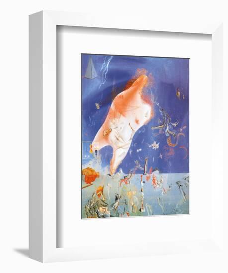 Senicitas-Salvador Dalí-Framed Art Print