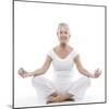 Senior Woman Doing Yoga-Science Photo Library-Mounted Premium Photographic Print