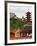 Senjokaku 5 Story Pagoda at Itsukushima Shrine, Miyajima Island, Honshu Island, Japan-Kober Christian-Framed Photographic Print