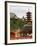 Senjokaku 5 Story Pagoda at Itsukushima Shrine, Miyajima Island, Honshu Island, Japan-Kober Christian-Framed Photographic Print