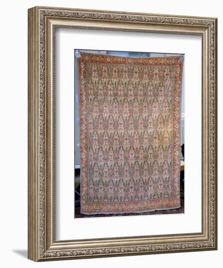 Senneh carpet, Iran, 19th century. Artist: Unknown-Unknown-Framed Giclee Print