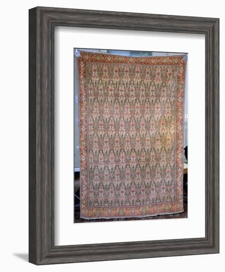 Senneh carpet, Iran, 19th century. Artist: Unknown-Unknown-Framed Giclee Print