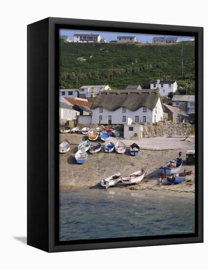 Sennen Cove, Cornwall, England, UK-Philip Craven-Framed Premier Image Canvas