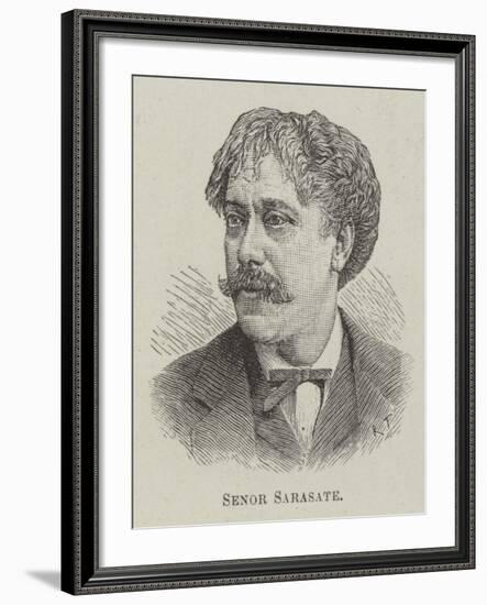 Senor Sarasate-null-Framed Giclee Print