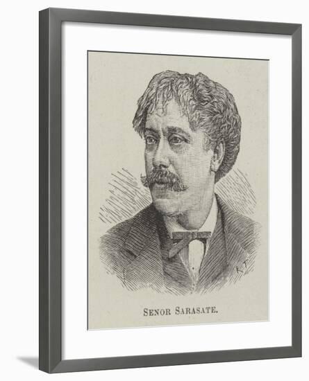 Senor Sarasate-null-Framed Giclee Print