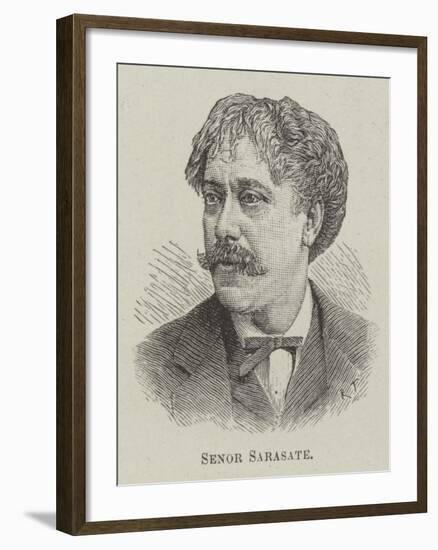 Senor Sarasate-null-Framed Giclee Print