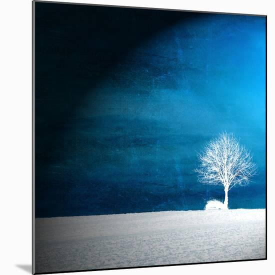 Sensation in Blue-Philippe Sainte-Laudy-Mounted Premium Photographic Print