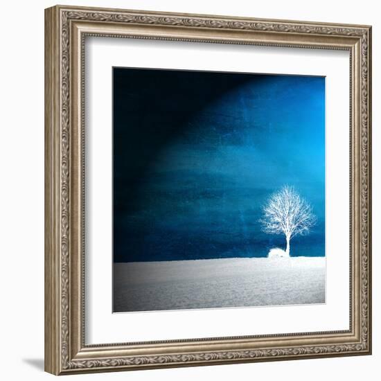 Sensation in Blue-Philippe Sainte-Laudy-Framed Premium Photographic Print