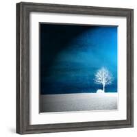 Sensation in Blue-Philippe Sainte-Laudy-Framed Premium Photographic Print