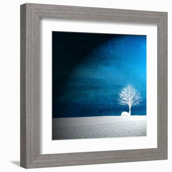 Sensation in Blue-Philippe Sainte-Laudy-Framed Premium Photographic Print