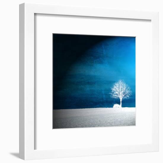 Sensation in Blue-Philippe Sainte-Laudy-Framed Premium Photographic Print