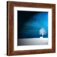 Sensation in Blue-Philippe Sainte-Laudy-Framed Premium Photographic Print