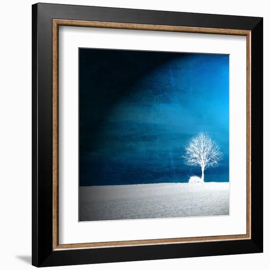 Sensation in Blue-Philippe Sainte-Laudy-Framed Premium Photographic Print