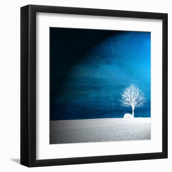 Sensation in Blue-Philippe Sainte-Laudy-Framed Premium Photographic Print