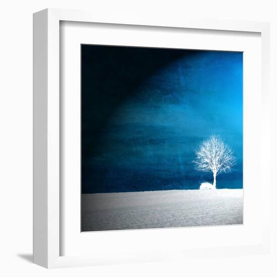 Sensation in Blue-Philippe Sainte-Laudy-Framed Premium Photographic Print