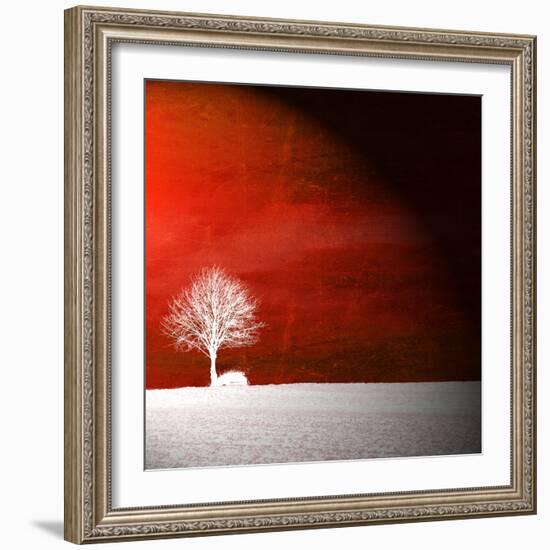 Sensation in Red-Philippe Sainte-Laudy-Framed Photographic Print