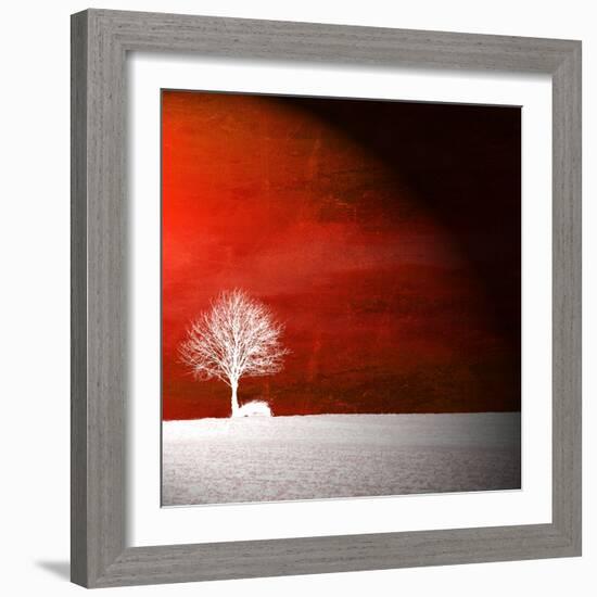 Sensation in Red-Philippe Sainte-Laudy-Framed Photographic Print