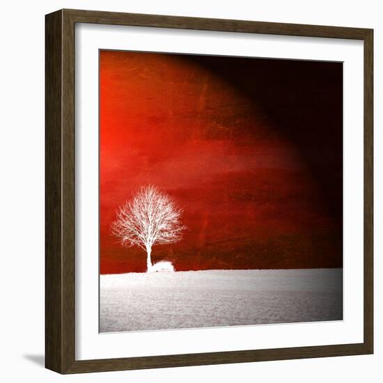 Sensation in Red-Philippe Sainte-Laudy-Framed Photographic Print