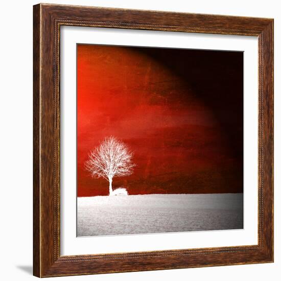 Sensation in Red-Philippe Sainte-Laudy-Framed Photographic Print