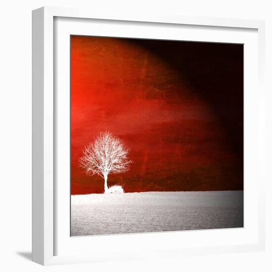 Sensation in Red-Philippe Sainte-Laudy-Framed Photographic Print