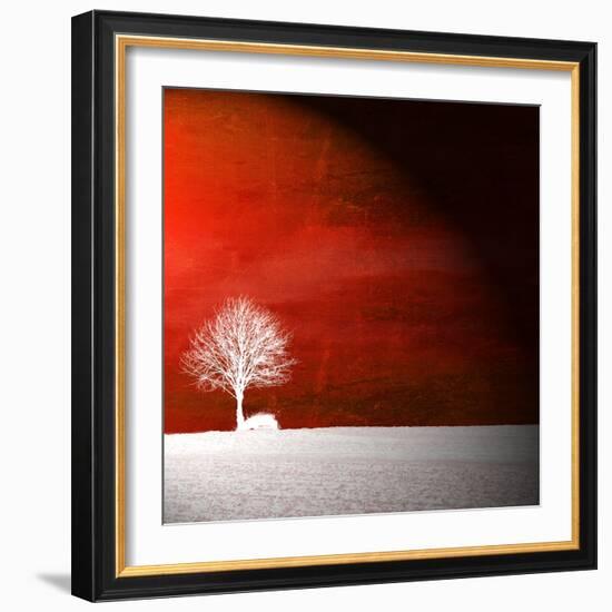 Sensation in Red-Philippe Sainte-Laudy-Framed Photographic Print