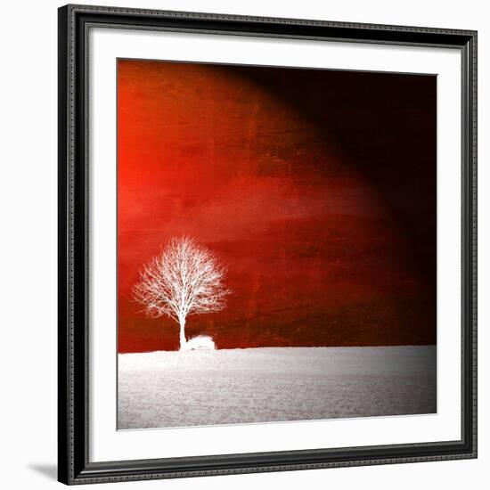 Sensation in Red-Philippe Sainte-Laudy-Framed Photographic Print