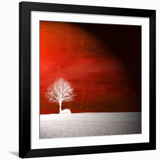 Sensation in Red-Philippe Sainte-Laudy-Framed Photographic Print