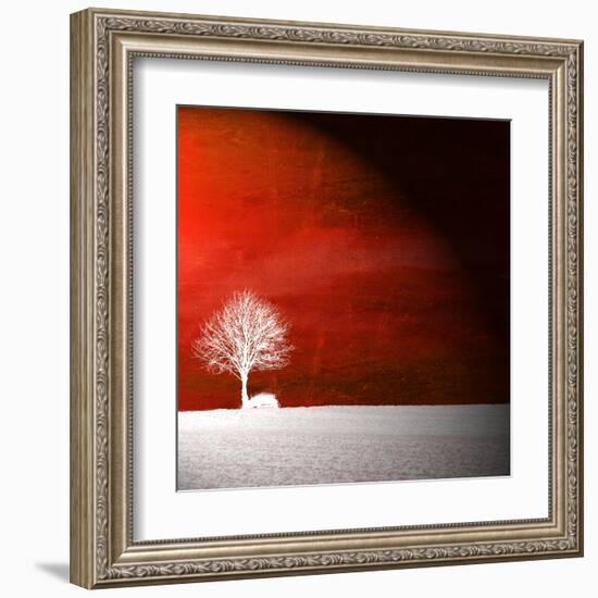 Sensation in Red-Philippe Sainte-Laudy-Framed Premium Photographic Print