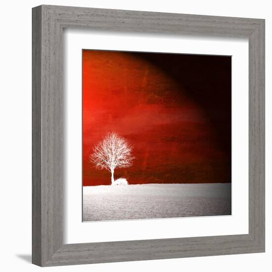 Sensation in Red-Philippe Sainte-Laudy-Framed Premium Photographic Print