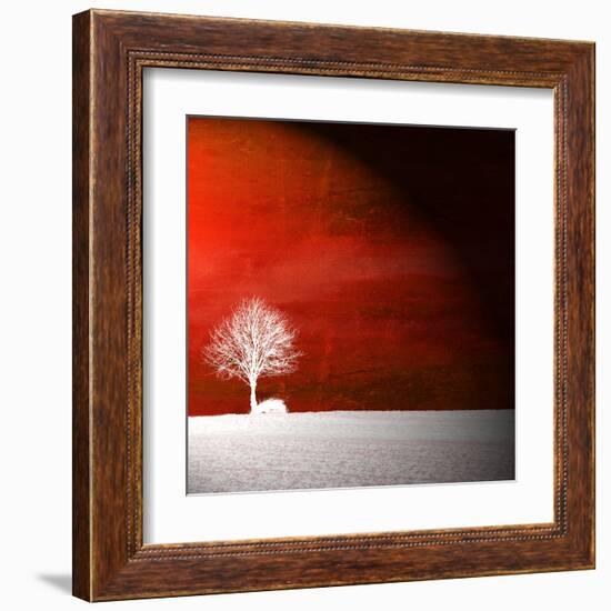 Sensation in Red-Philippe Sainte-Laudy-Framed Premium Photographic Print