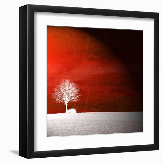 Sensation in Red-Philippe Sainte-Laudy-Framed Premium Photographic Print